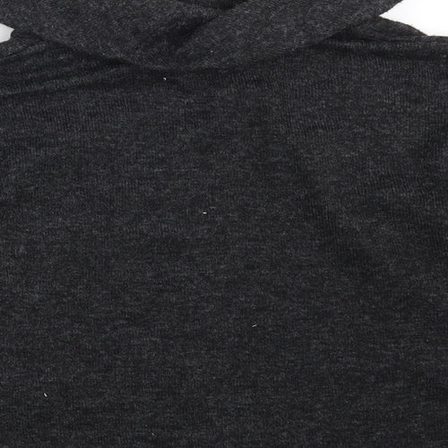 Tigi Womens Grey High Neck  Polyester Pullover Jumper Size 14   - Size14-16