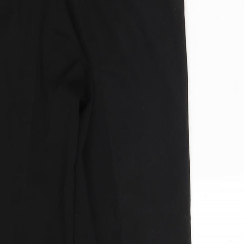 REMUS Mens Black  Polyester Trousers  Size 32 in L29 in Regular Zip