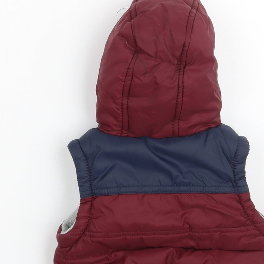F&F Baby Purple   Gilet Jacket Size 0-3 Months   Zip