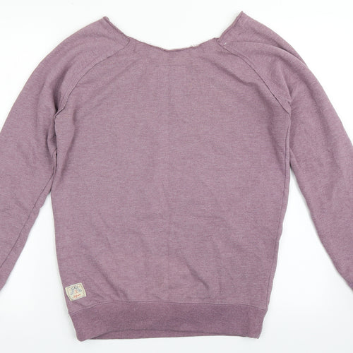 SoulCal&Co Womens Purple  Polyester Pullover Sweatshirt Size 10  Pullover