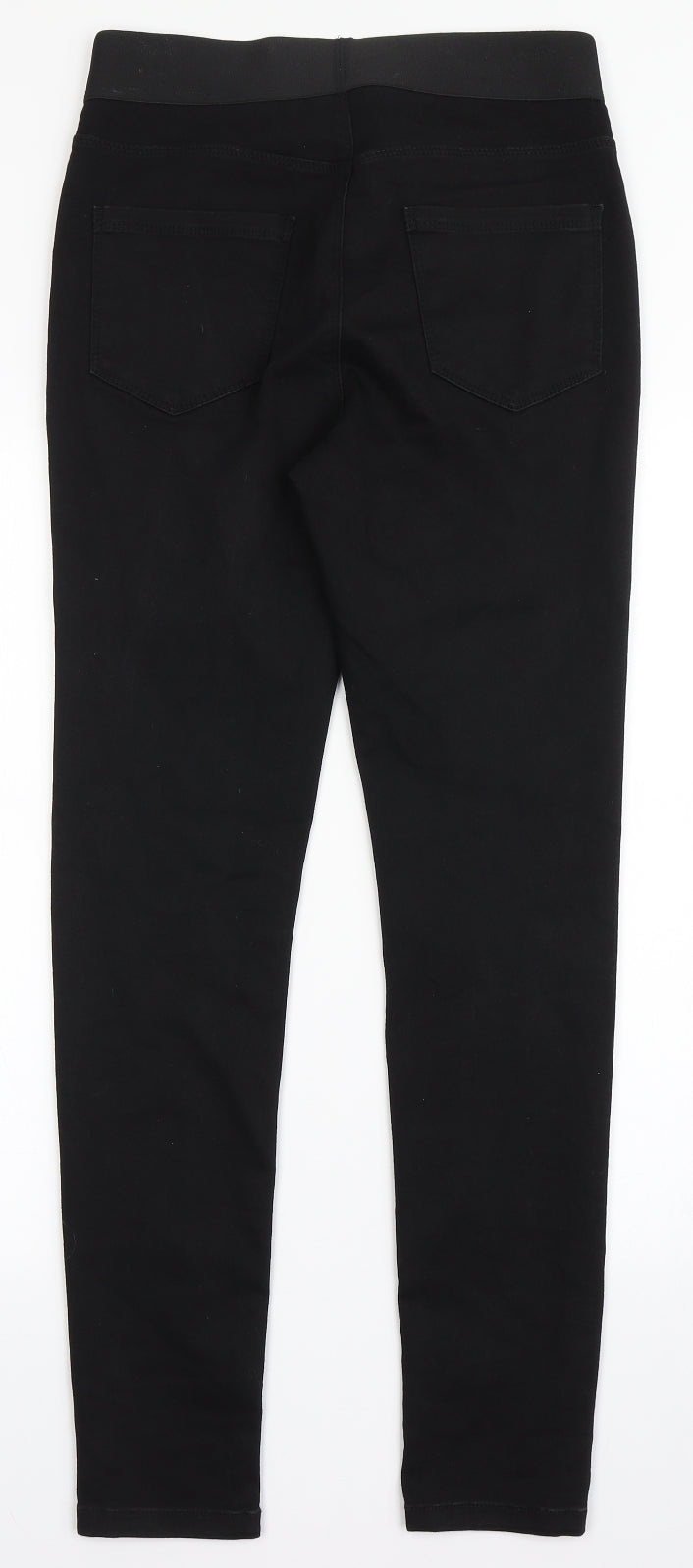 George Womens Black  Cotton Jegging Jeans Size 12 L29 in Regular