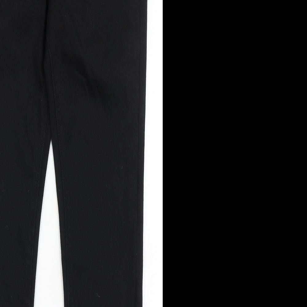 George Womens Black  Cotton Jegging Jeans Size 12 L29 in Regular