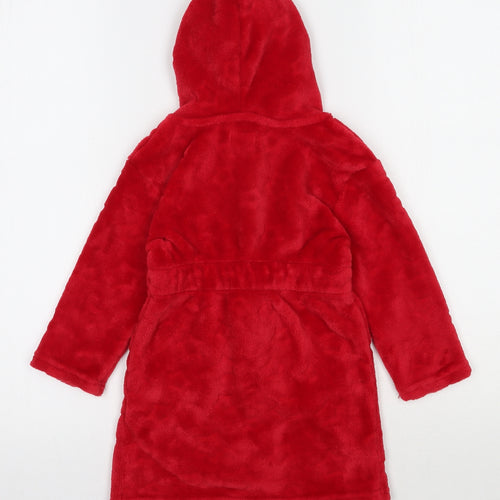 Primark Baby Red  Polyester  Gown Size 12-18 Months  Tie