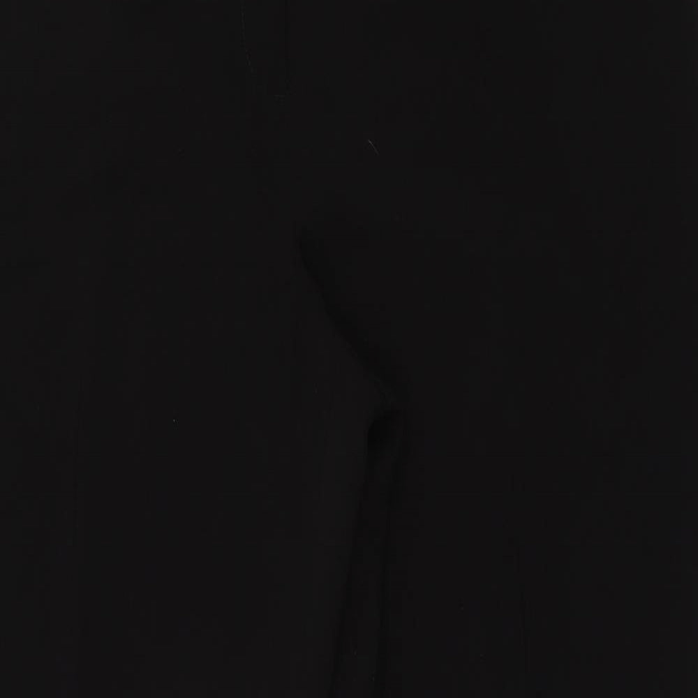 Principles Womens Black  Polyester Trousers  Size 18 L31 in Regular Zip
