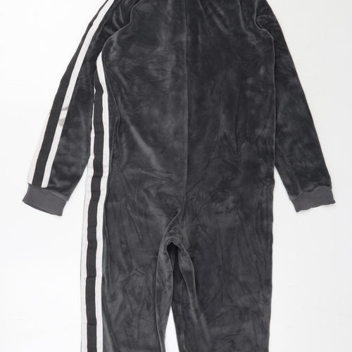 Marks and Spencer Girls Grey  Polyester  One Piece Size 9-10 Years  Zip