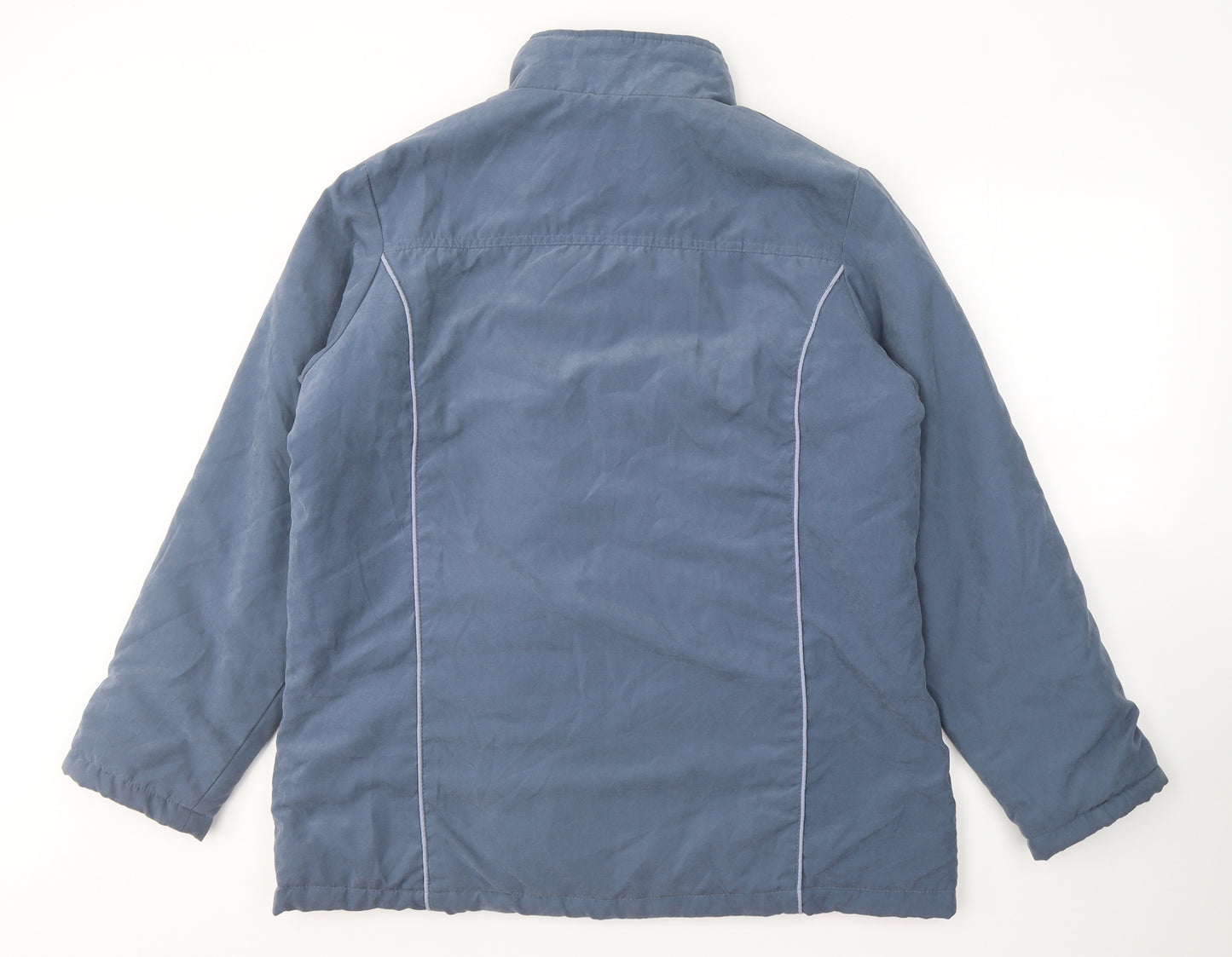 Sarah Hamilton Womens Blue   Jacket Coat Size 18  Zip