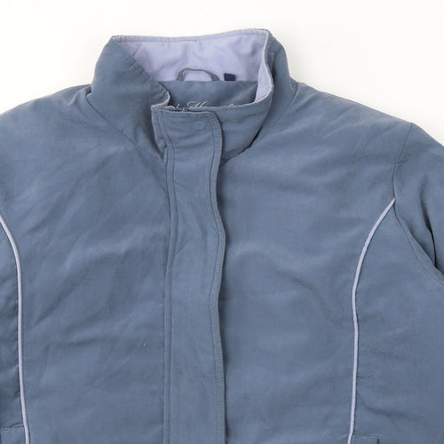 Sarah Hamilton Womens Blue   Jacket Coat Size 18  Zip