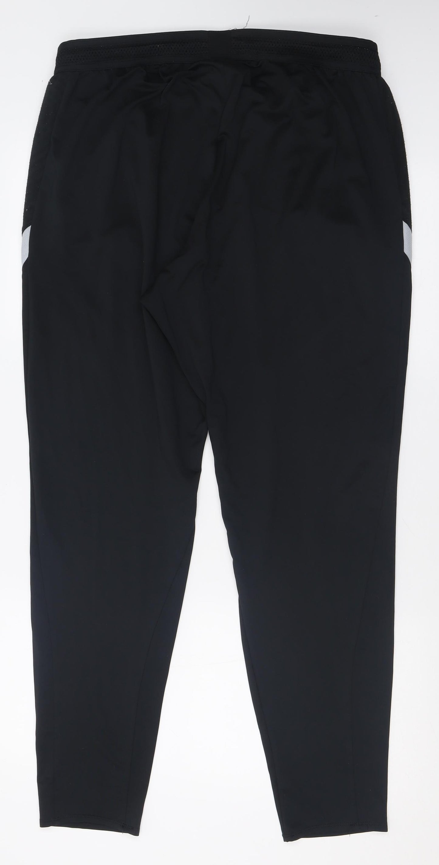 Nike Mens Black  Polyacrylate Fibre Jogger Trousers Size XL L30 in Regular Tie - Liverpool FC