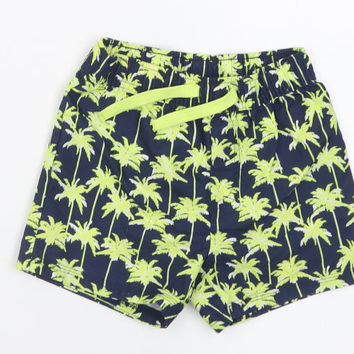 priamrk Boys Green  Polyester Cropped Trousers Size 12-18 Months  Tie