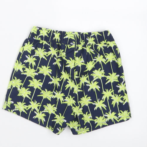 priamrk Boys Green  Polyester Cropped Trousers Size 12-18 Months  Tie