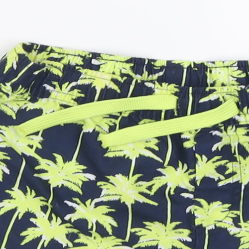 priamrk Boys Green  Polyester Cropped Trousers Size 12-18 Months  Tie
