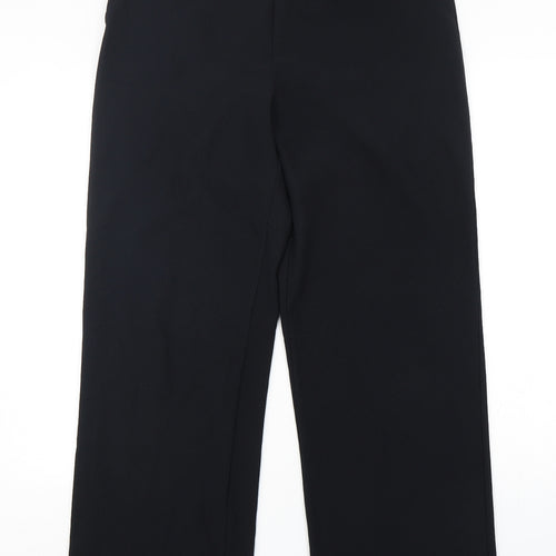 Dunnes Stores Womens Blue  Polyester Trousers  Size 14 L32 in Regular