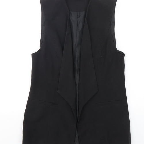 Atmosphere Womens Black  Polyester Jacket Suit Waistcoat Size 10