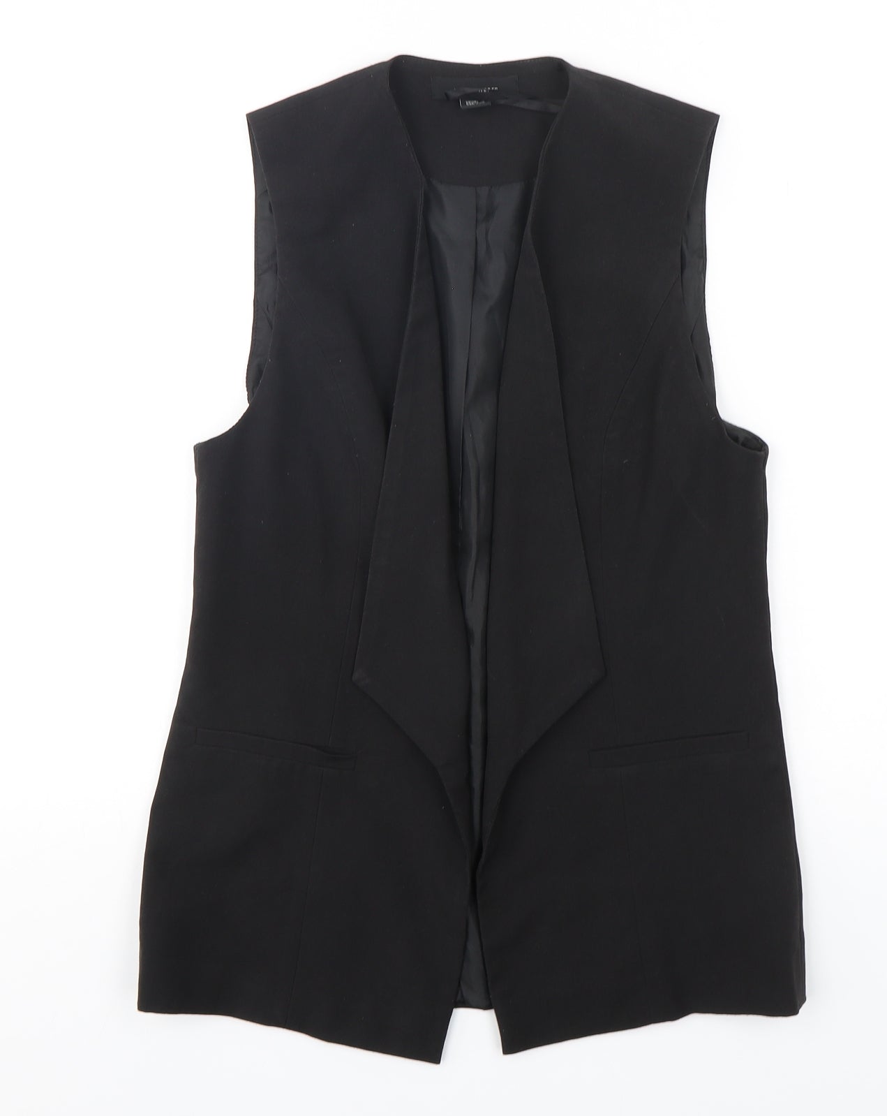 Atmosphere Womens Black  Polyester Jacket Suit Waistcoat Size 10