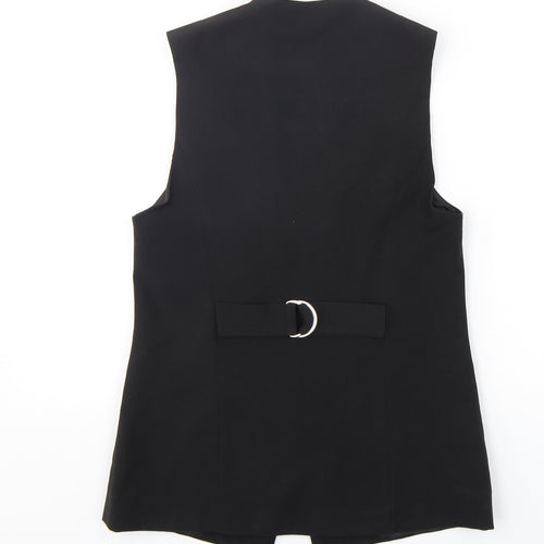 Atmosphere Womens Black  Polyester Jacket Suit Waistcoat Size 10