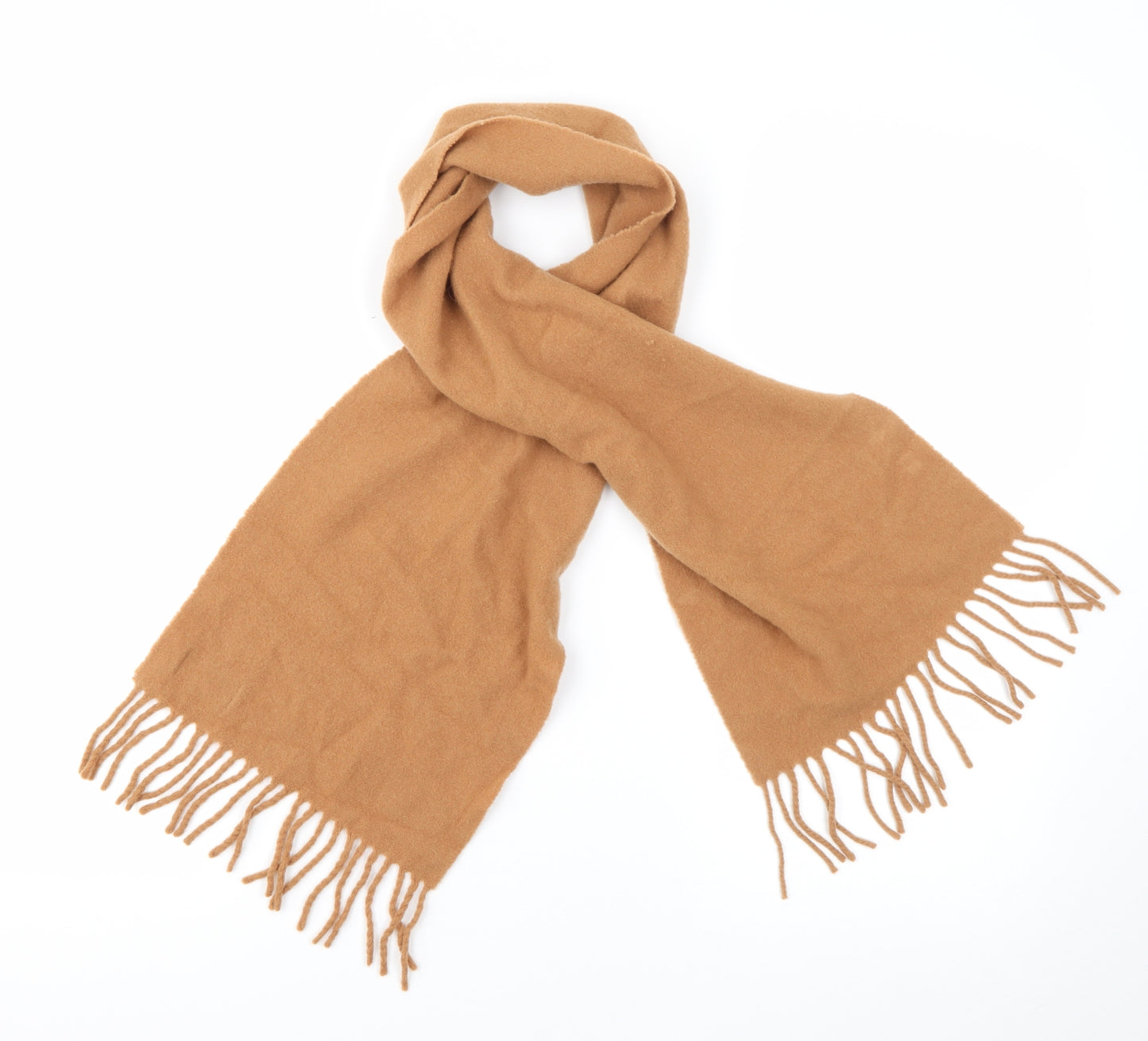 Cezan Unisex Brown  Wool  Scarf