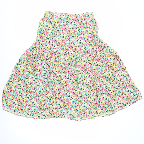 NEXT Girls Multicoloured  Viscose Maxi Skirt Size 12 Years  Regular