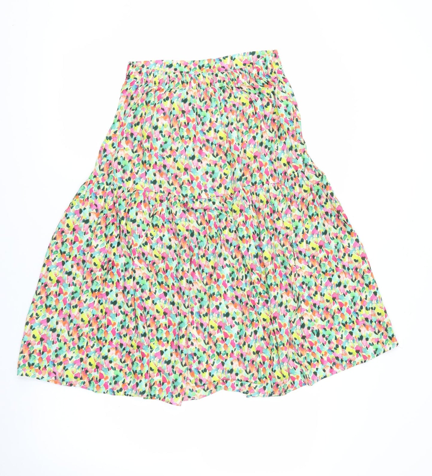 NEXT Girls Multicoloured  Viscose Maxi Skirt Size 12 Years  Regular