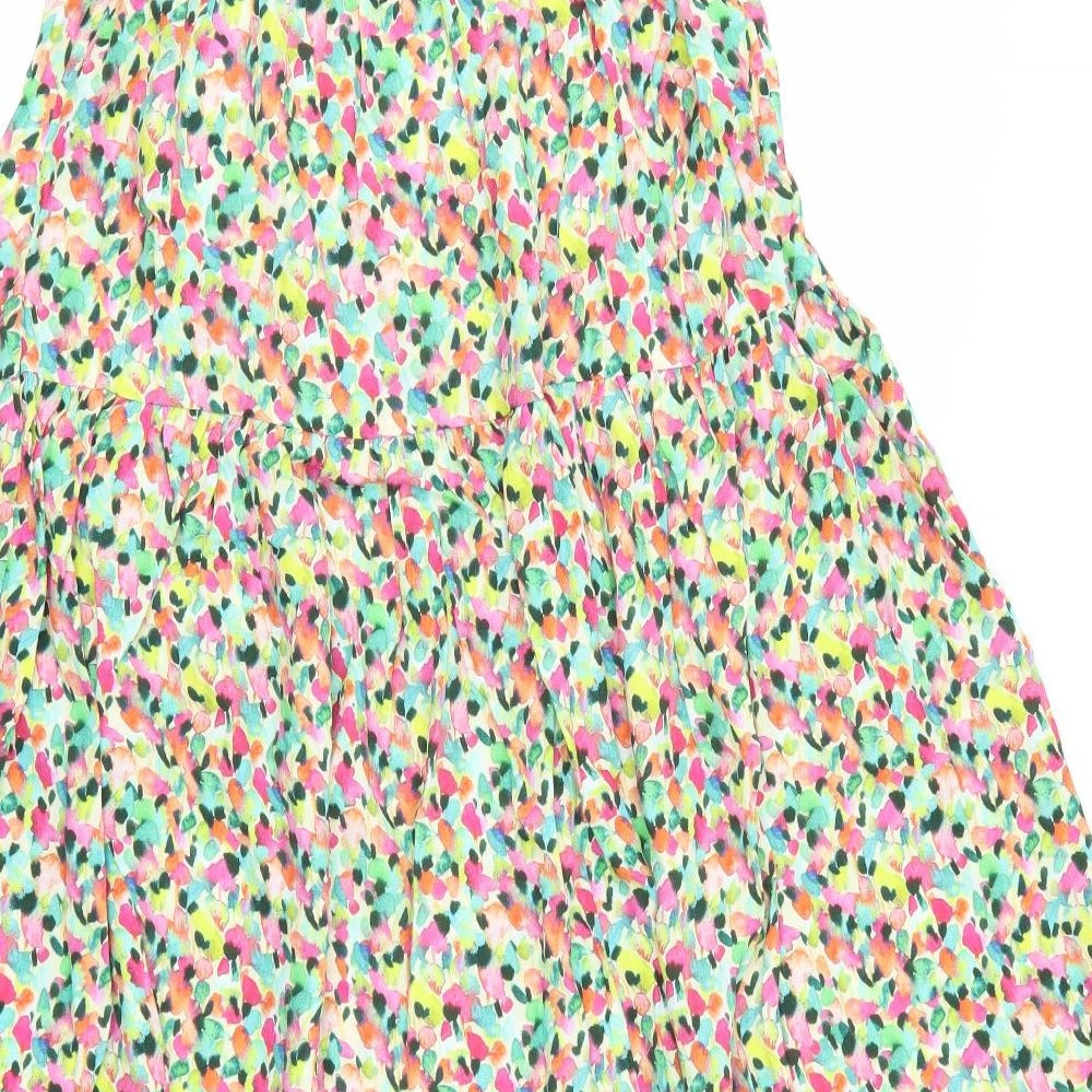 NEXT Girls Multicoloured  Viscose Maxi Skirt Size 12 Years  Regular