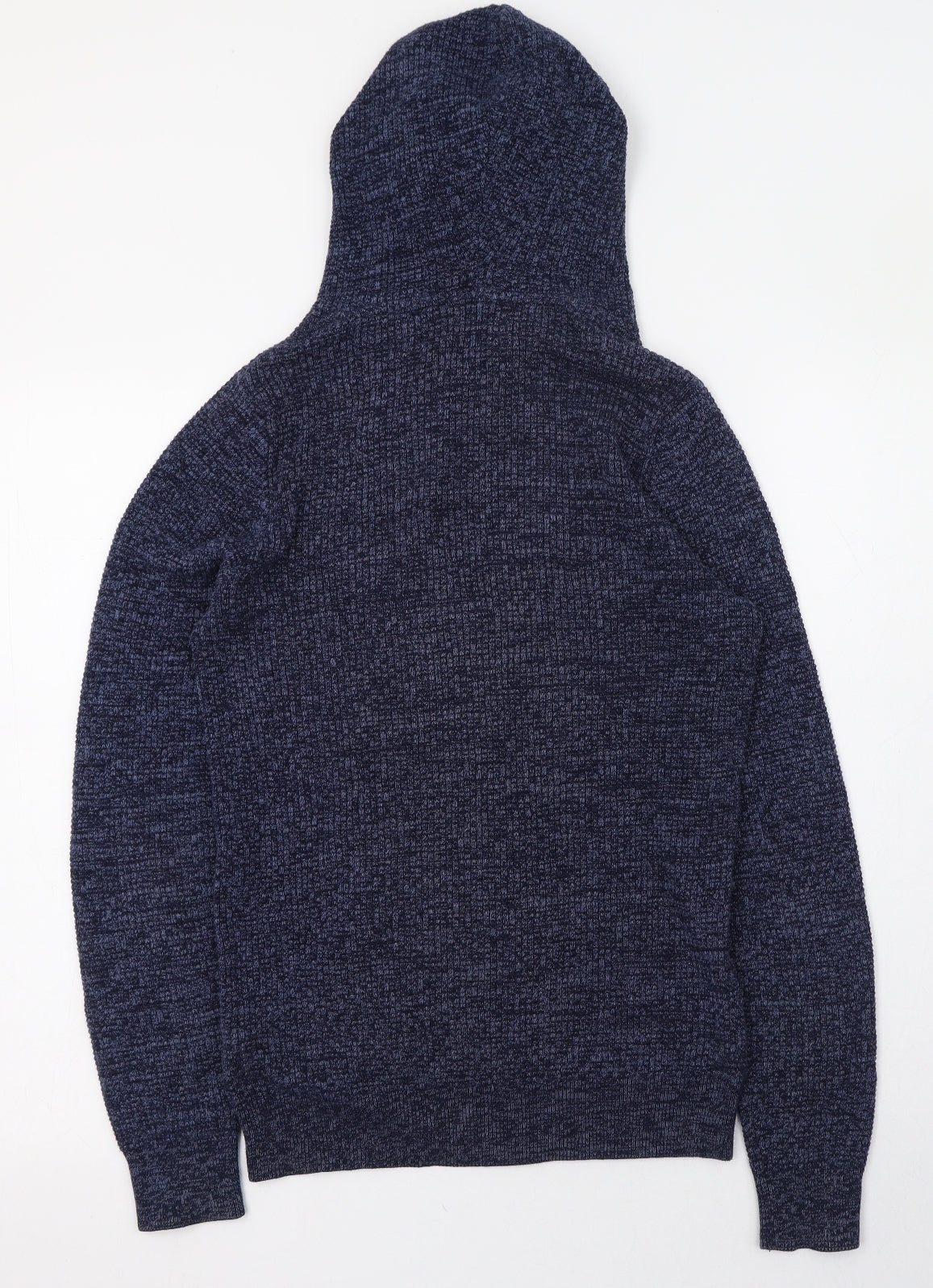 NEXT Womens Blue Round Neck  100% Cotton Pullover Jumper Size 4   - 4-6