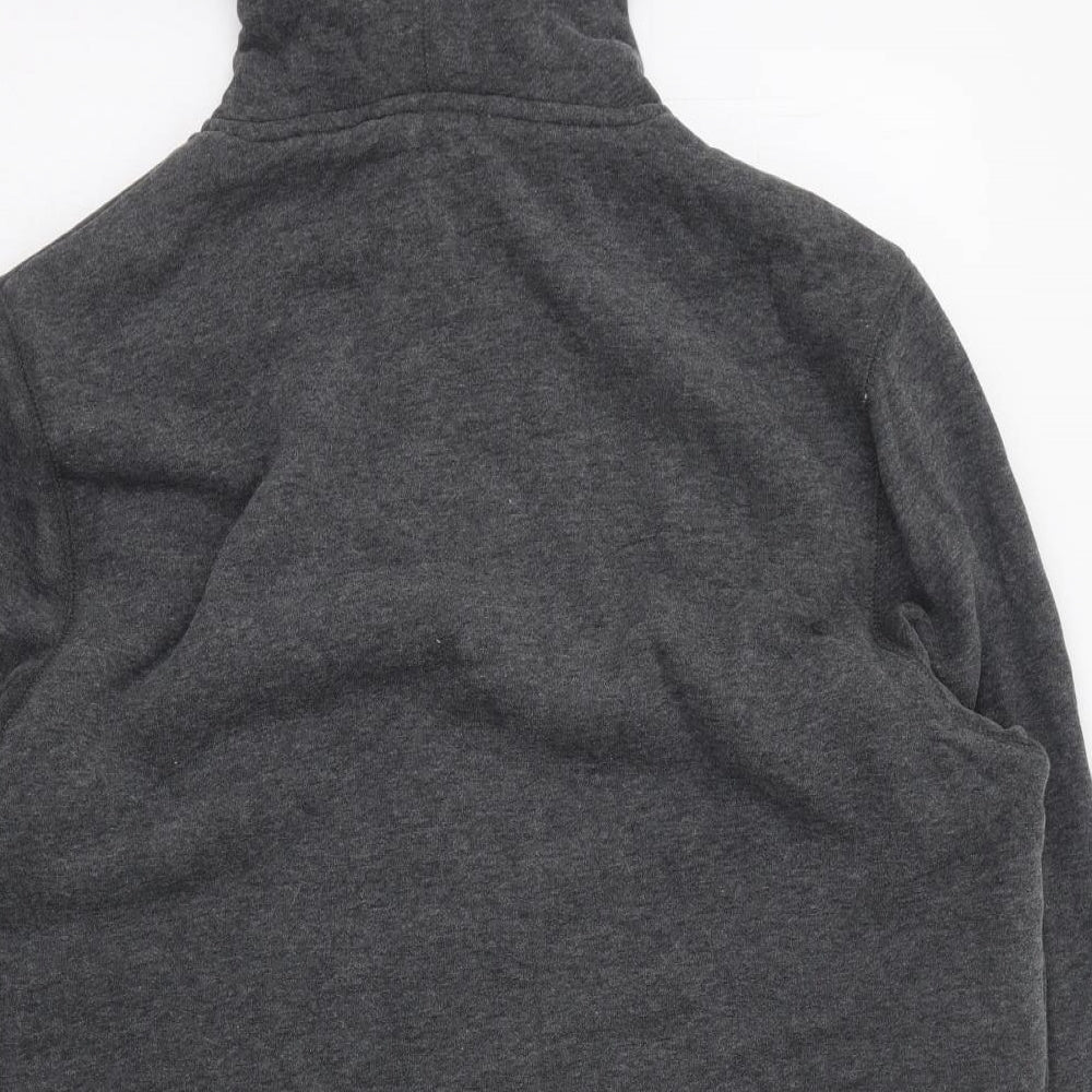 TOG 24 Mens Grey  Cotton Full Zip Hoodie Size XL