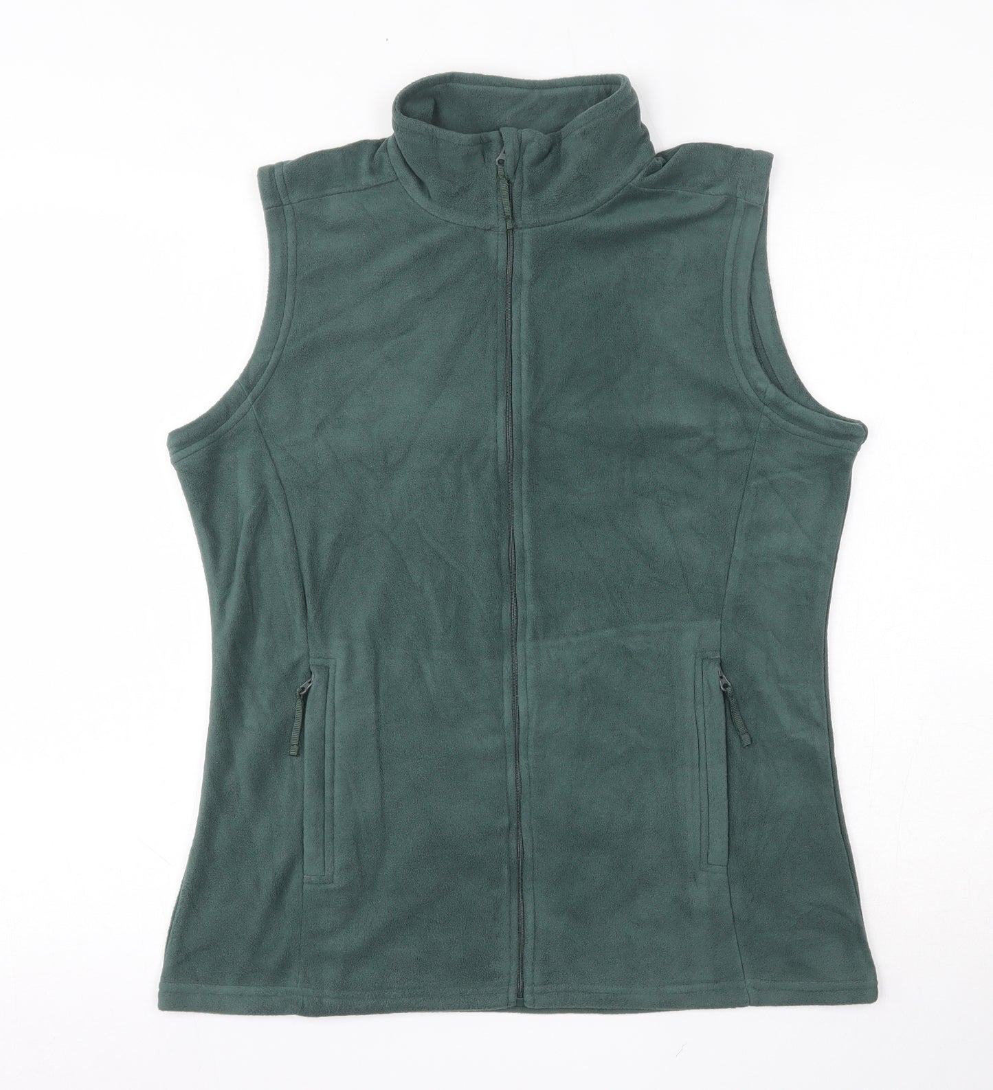Mountain Warehouse Womens Green   Gilet Jacket Size 12  Zip