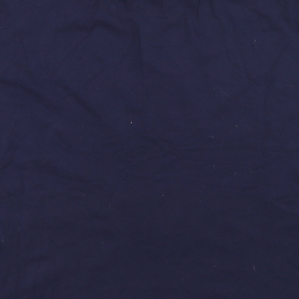 Jacamo Mens Blue  Cotton  Polo Size 3XL Collared Button
