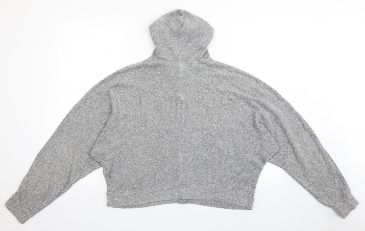 Pull&Bear Womens Grey  Viscose Pullover Hoodie Size S  Pullover - Midnight Dreamer