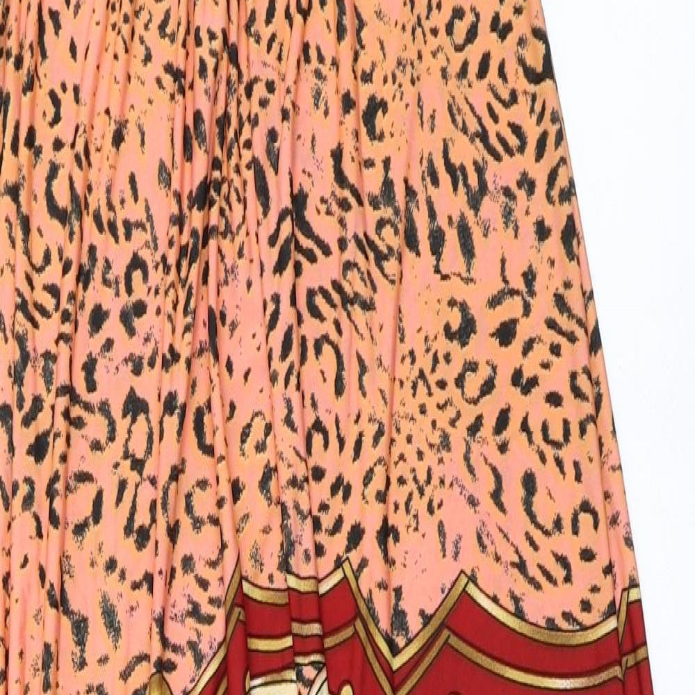 Brave Soul Womens Multicoloured  Polyester Maxi  Size M  V-Neck Pullover