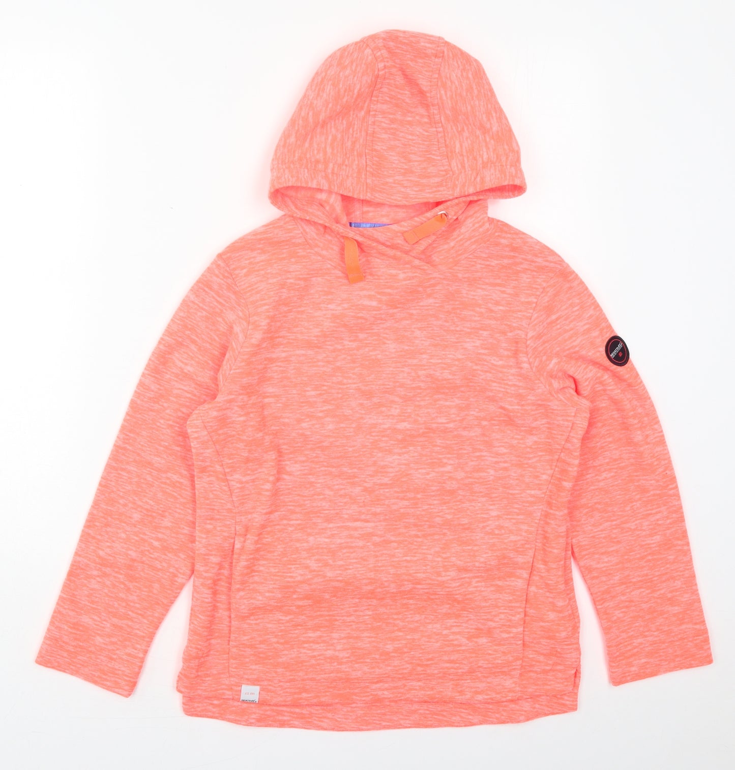 Regatta Girls Pink  Polyester Pullover Hoodie Size 11-12 Years  Pullover