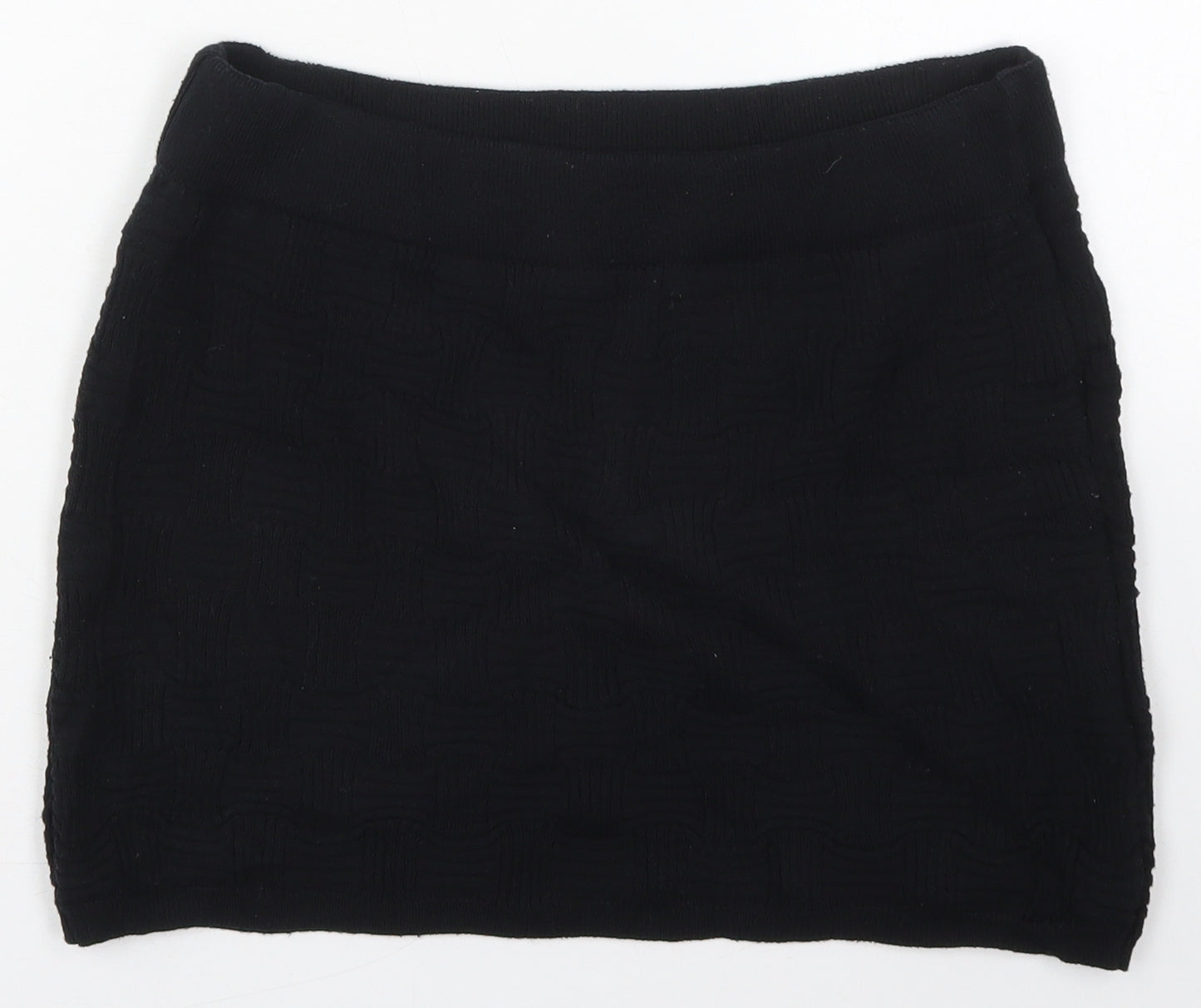 Pins & Needles Womens Black  Cotton Mini Skirt Size M