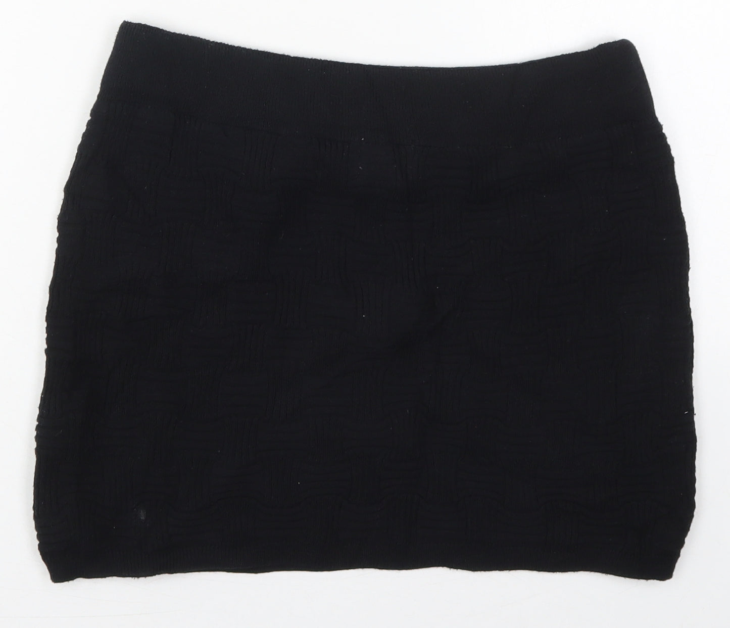 Pins & Needles Womens Black  Cotton Mini Skirt Size M