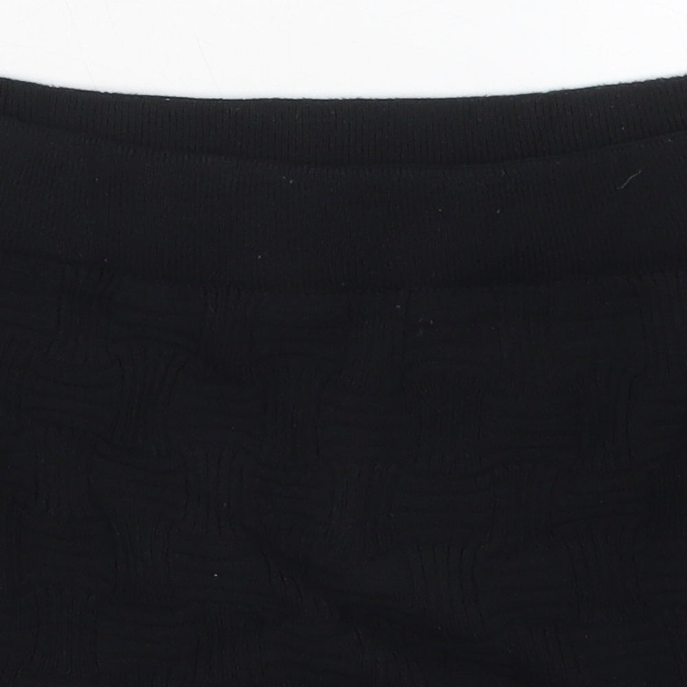 Pins & Needles Womens Black  Cotton Mini Skirt Size M