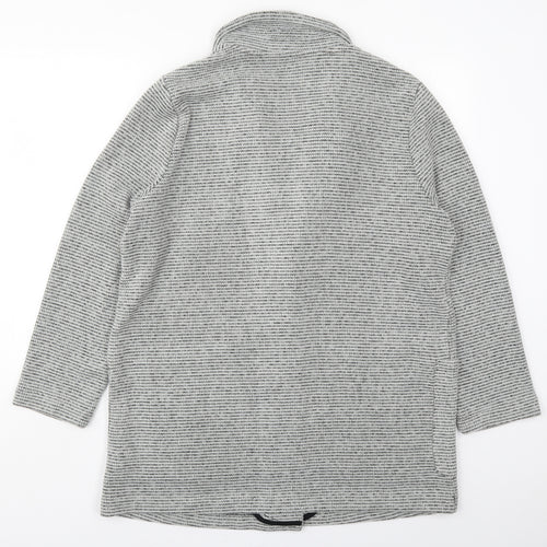 Dunnes Womens Grey   Jacket  Size L  Button