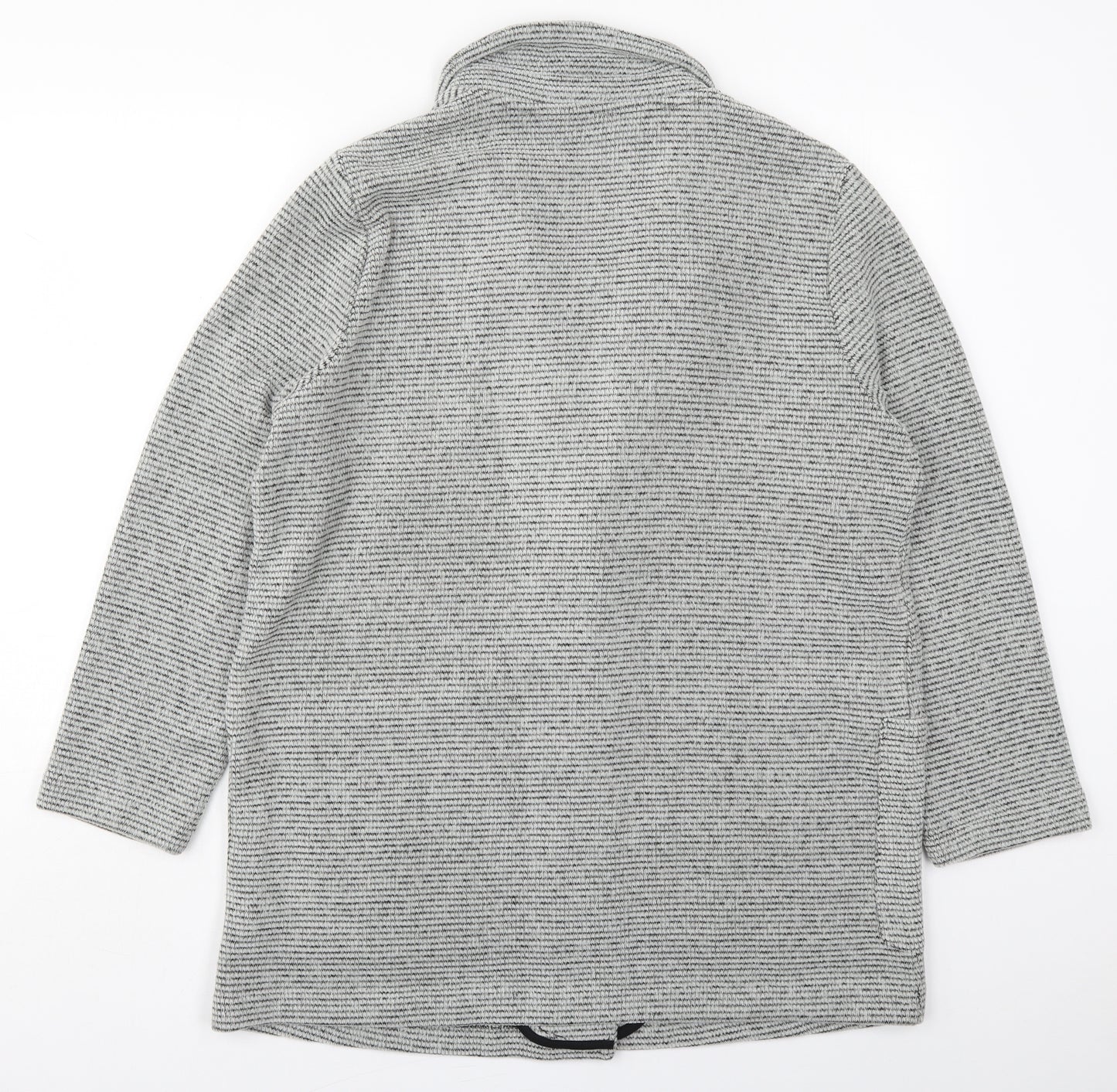Dunnes Womens Grey   Jacket  Size L  Button