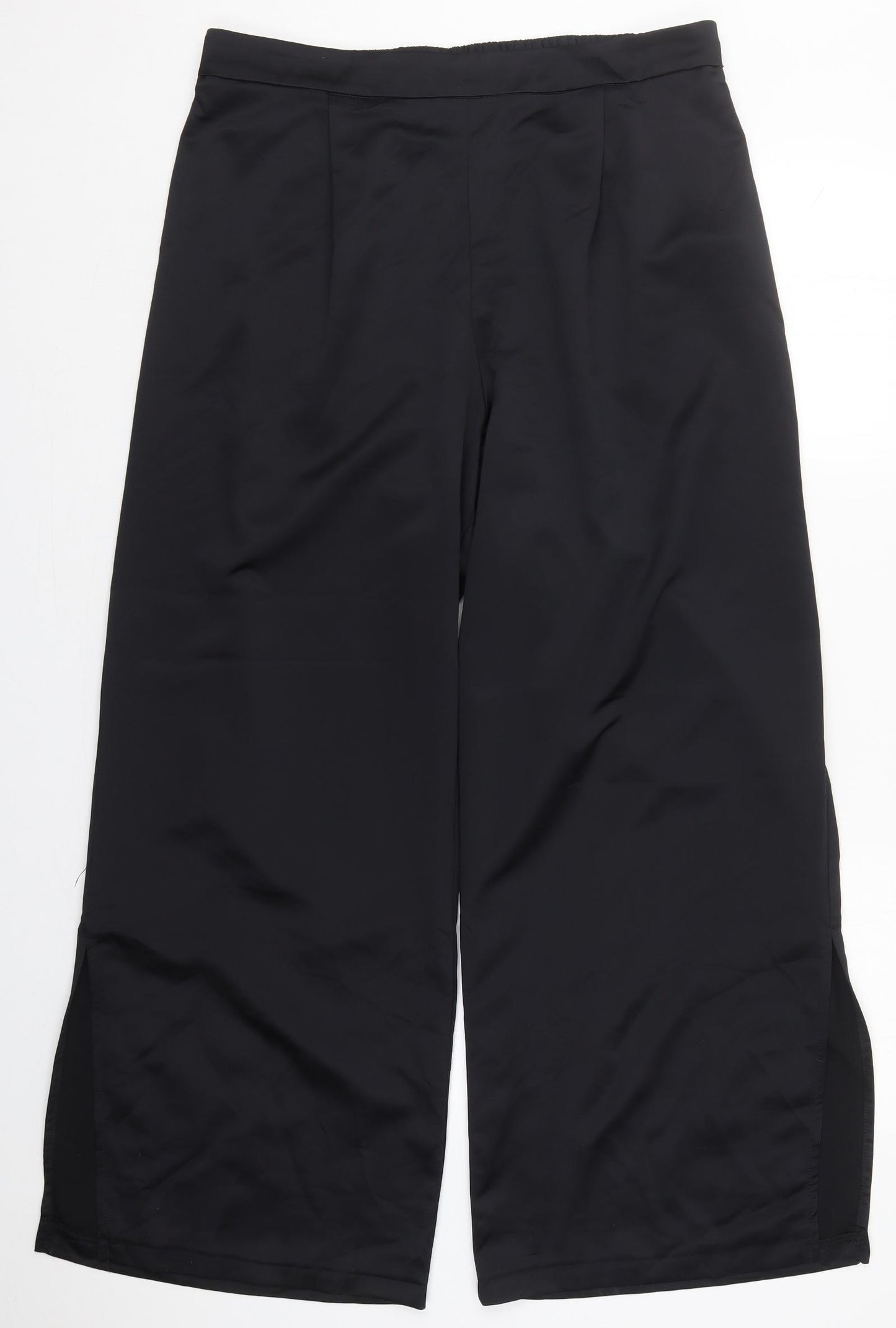 New Look Womens Black  Polyester Trousers  Size 16 L30 in Regular