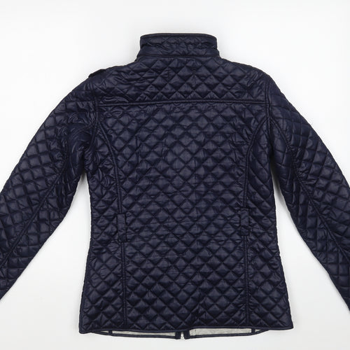 Gallery Womens Blue   Jacket Coat Size 8  Zip