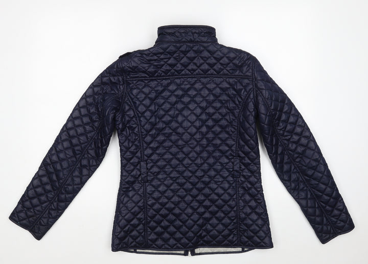 Gallery Womens Blue   Jacket Coat Size 8  Zip