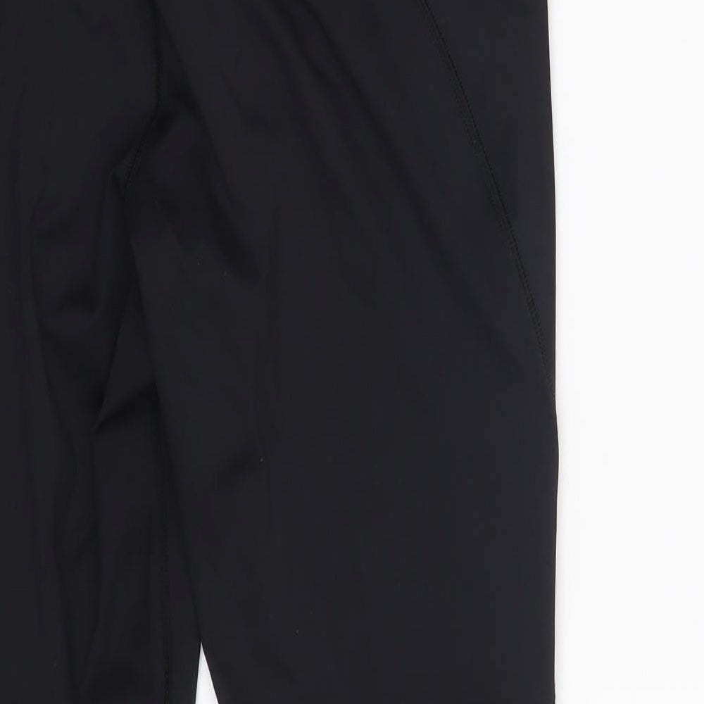 Dunnes Stores Womens Black  Polyester Compression Leggings Size M L25 in Athletic  - Helen Steele
