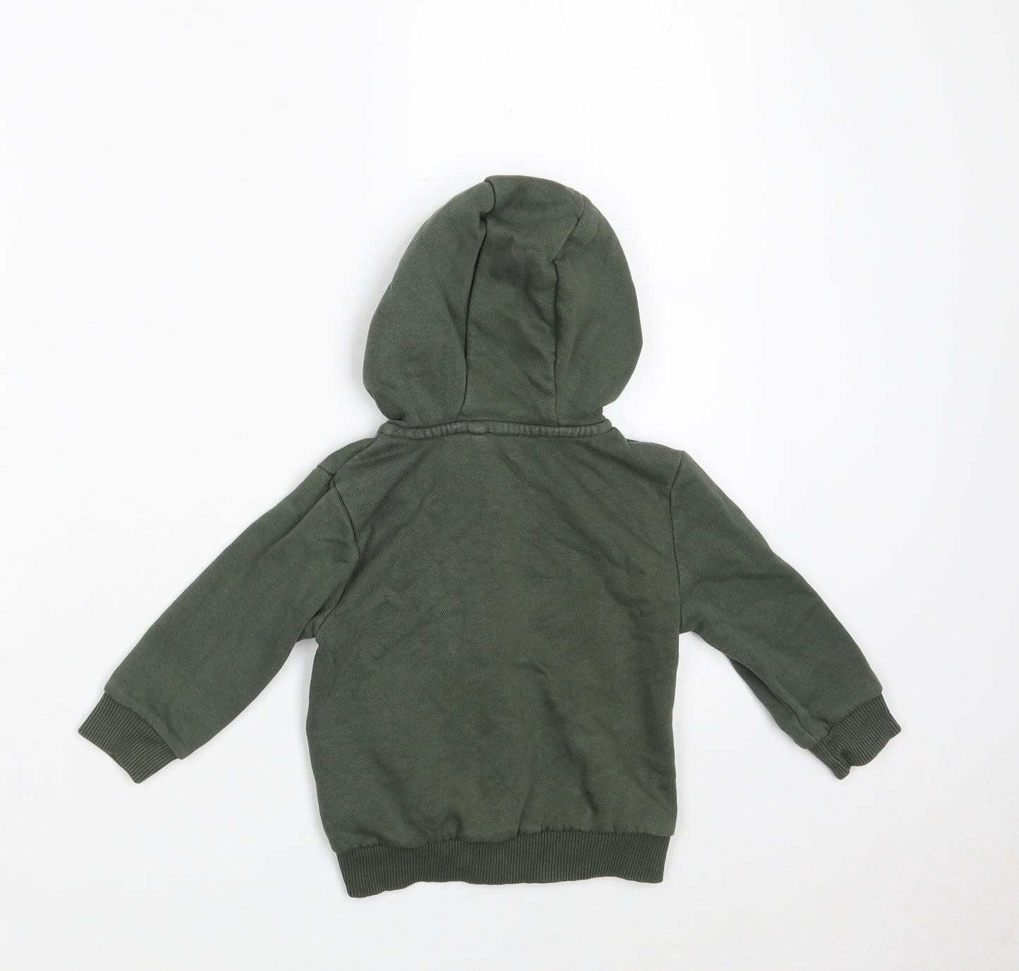 George Boys Green   Jacket  Size 18-24 Months   Zip - BE AWESOME