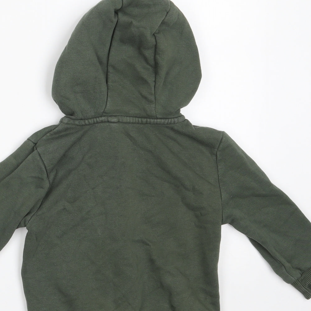 George Boys Green   Jacket  Size 18-24 Months   Zip - BE AWESOME