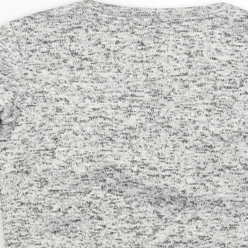 F&F Boys Grey  100% Polyester Pullover Sweatshirt Size 5-6 Years