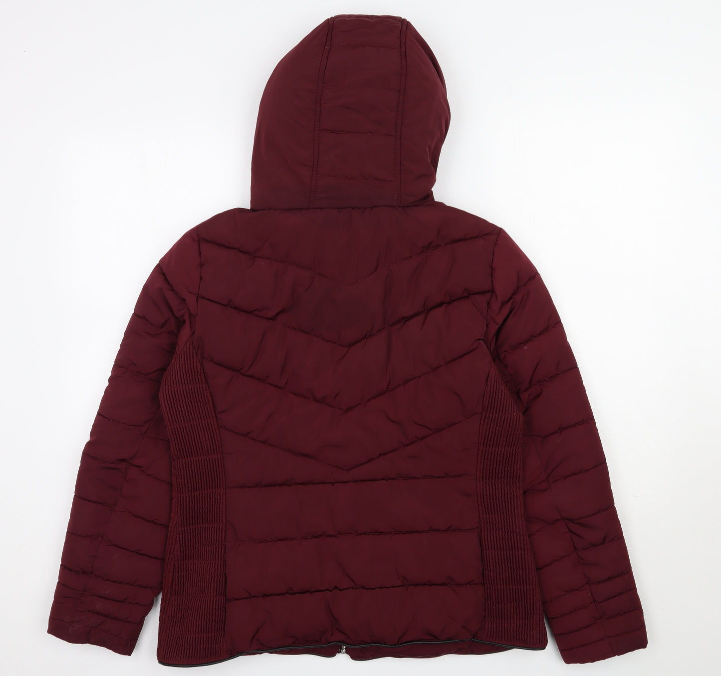 George Womens Red   Puffer Jacket Coat Size 14  Zip