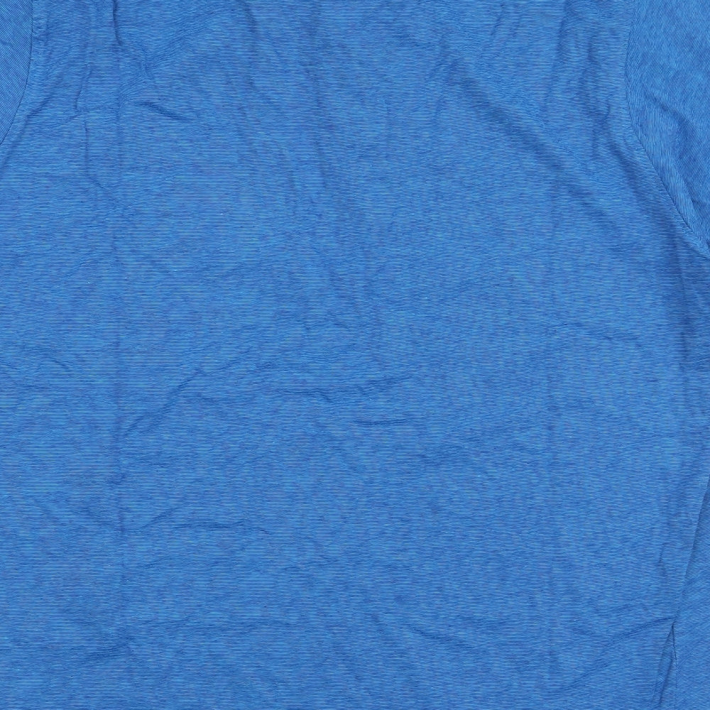 Pierre Cardin Mens Blue  100% Cotton  Polo Size XL Collared Button