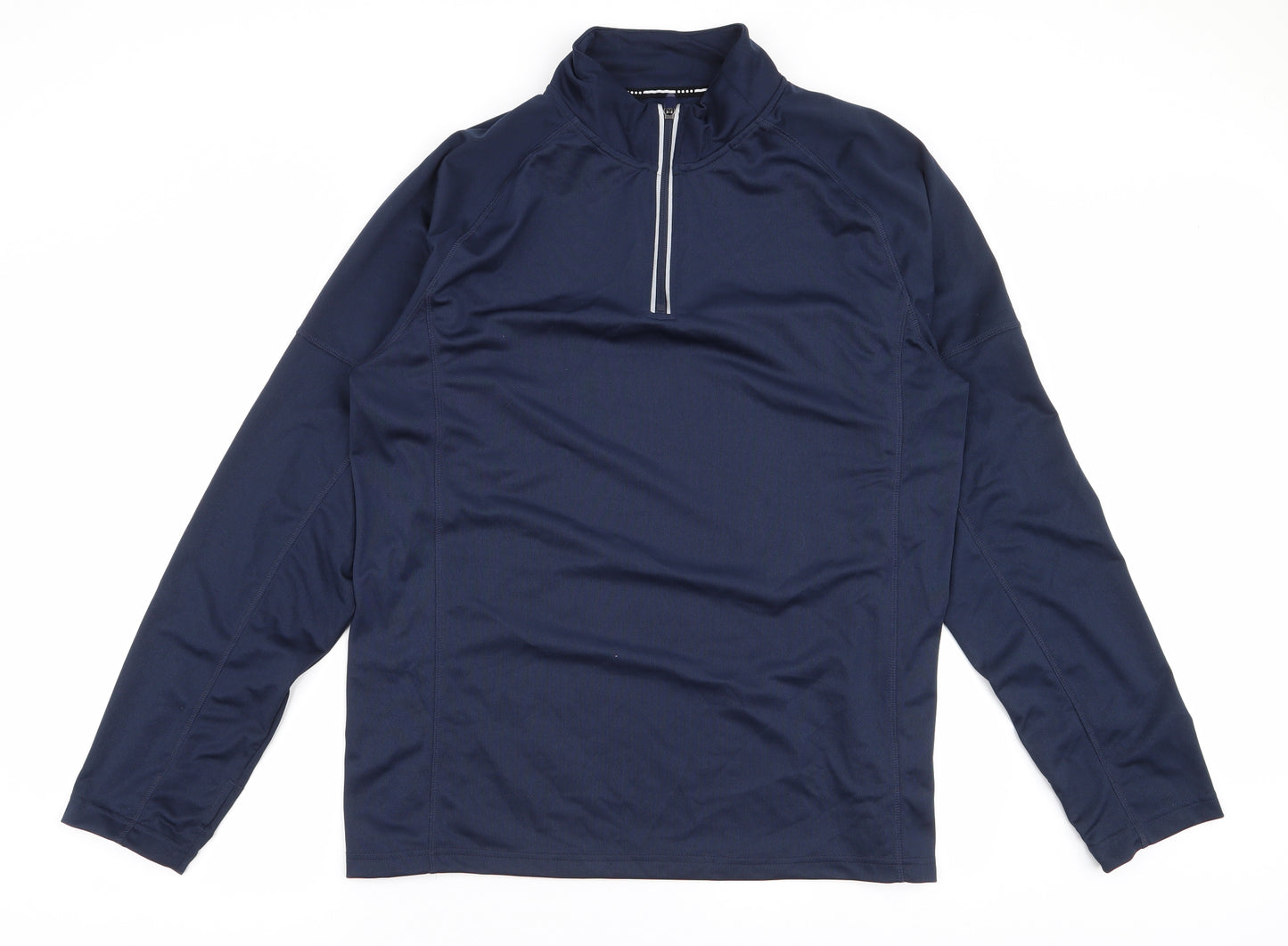 Souluxe Mens Blue  Polyester Pullover Sweatshirt Size XL