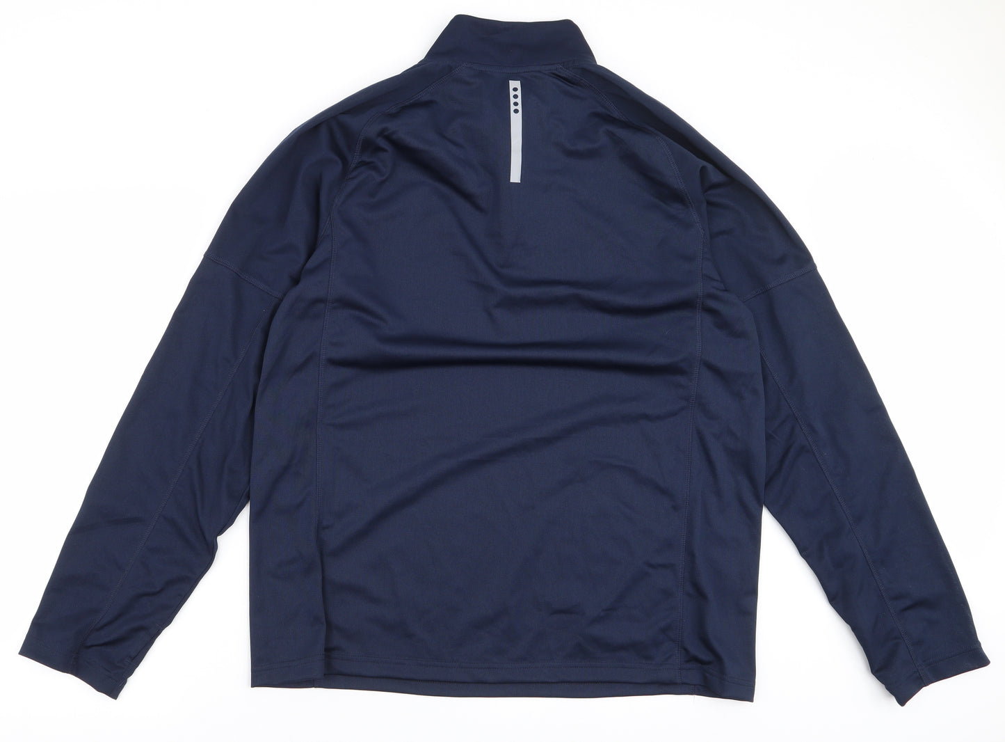 Souluxe Mens Blue  Polyester Pullover Sweatshirt Size XL