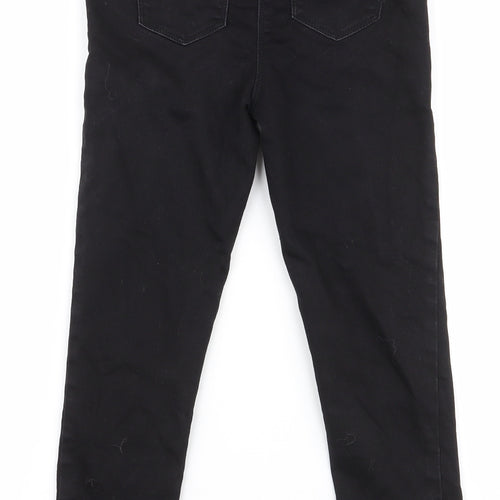 Matalan Girls Black  Cotton Skinny Jeans Size 9 Months  Slim Pullover