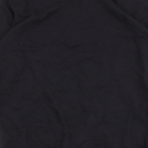 Calvin Klein Mens Black  Cotton Pullover Sweatshirt Size L