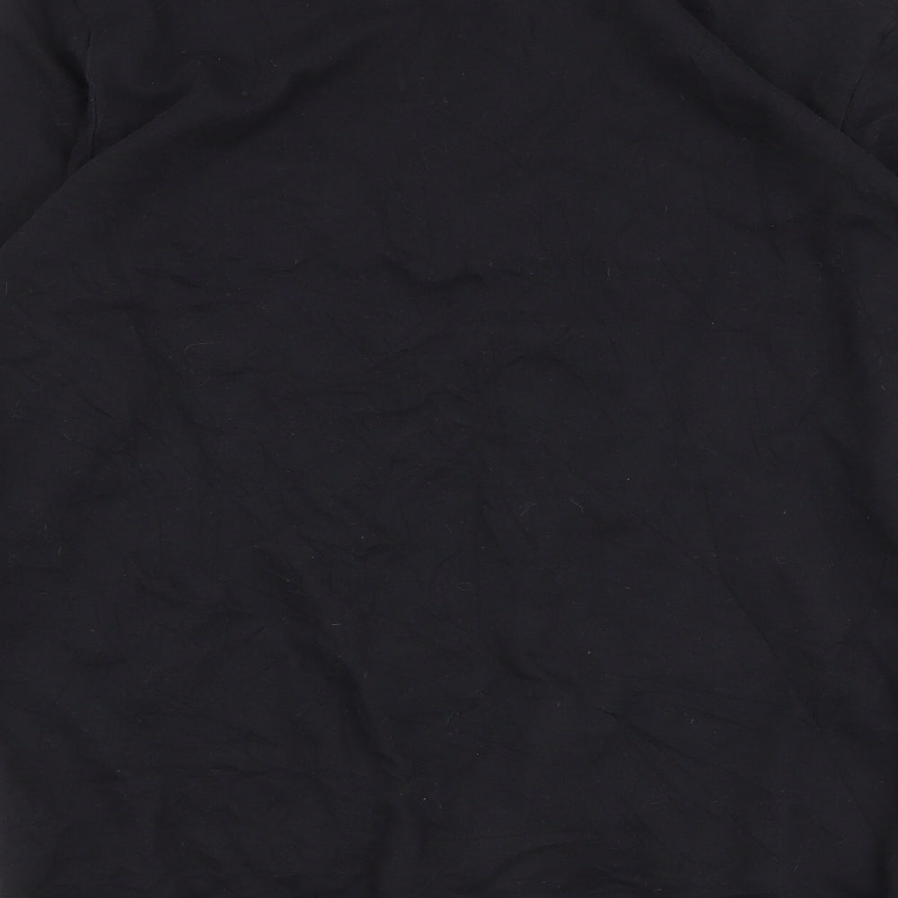 Calvin Klein Mens Black  Cotton Pullover Sweatshirt Size L