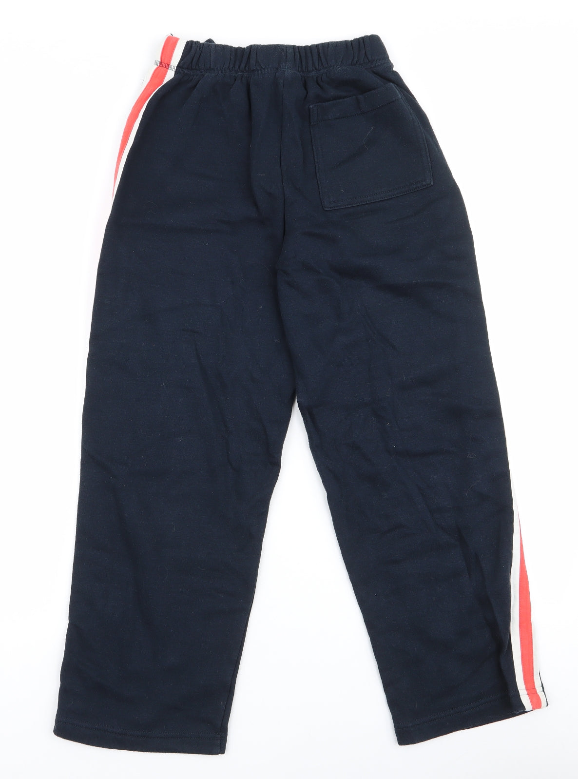 Cherokee Boys Blue Striped Cotton Jogger Trousers Size 10-11 Years  Regular Drawstring